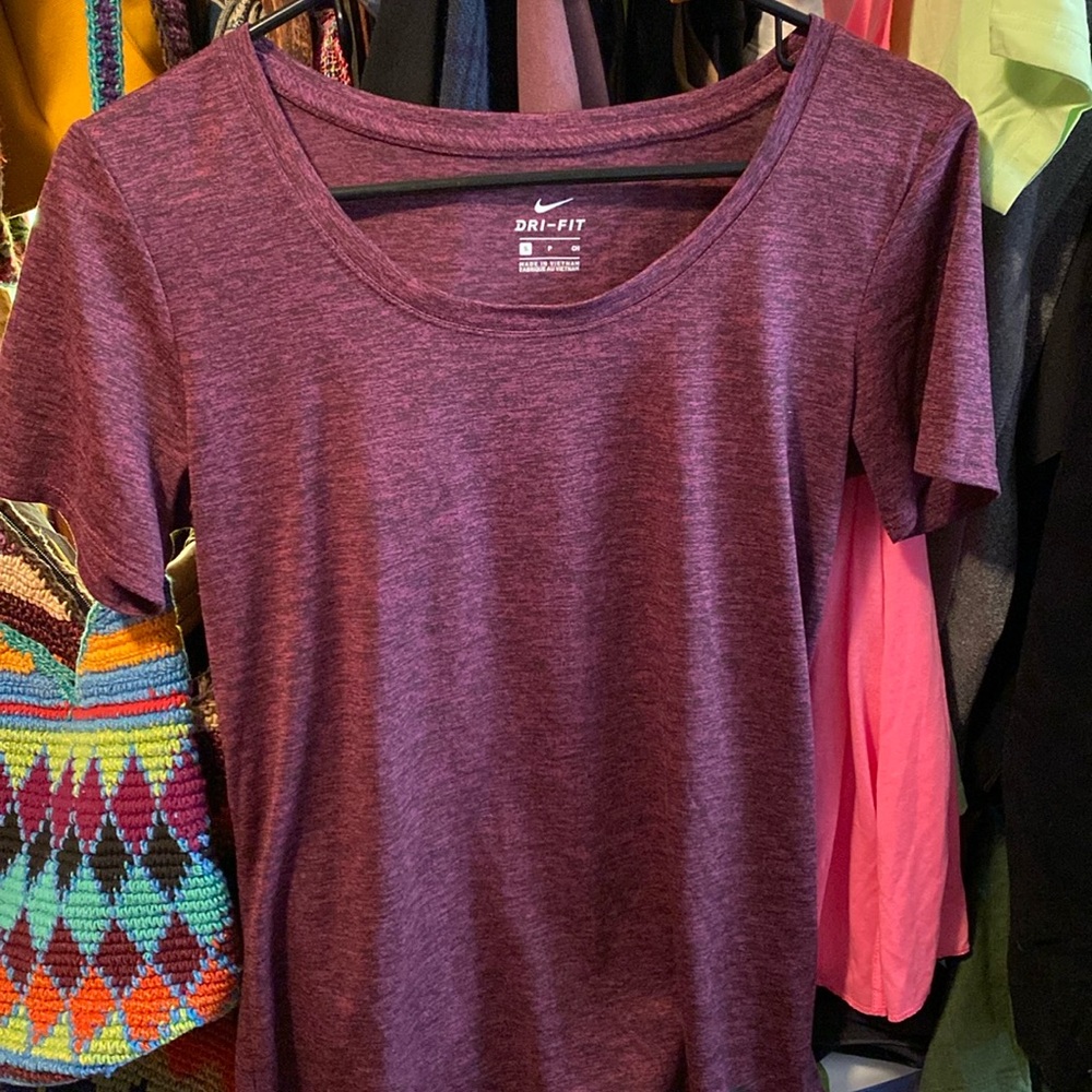 Nike Dri- Fit Purple Tee